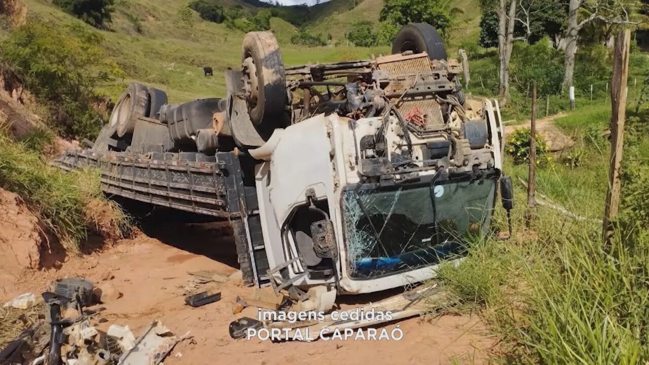 Leste de Minas: caminhão furtado em Manhuaçu localizado em conceição de Ipanema