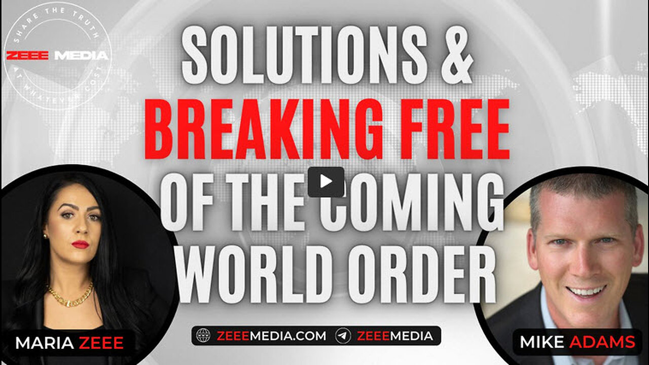 Mike Adams - Solutions & Breaking Free of the Coming World Order