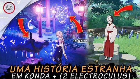 Genshin Impact, Uma HISTÓRIA entranha em KONDA + 2 eletroculus | Super Dica PT-BR