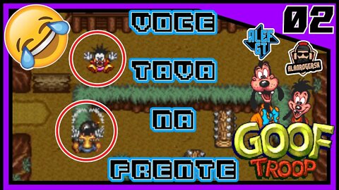 Você Tava Na Frente! - Goof Troop Snes - COOP PC - Parte 02