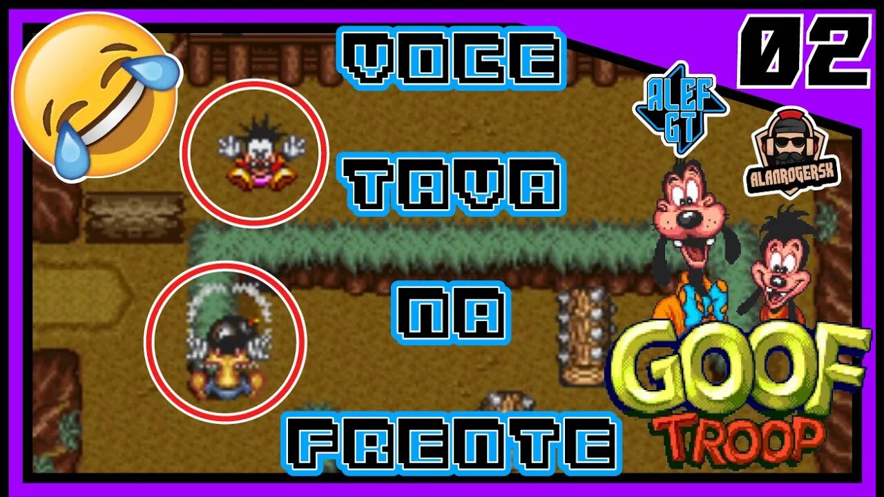 Você Tava Na Frente! - Goof Troop Snes - COOP PC - Parte 02