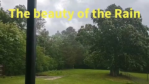 A calm mid afternoon storm