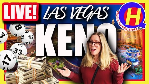 🚨KENO JACKPOT!!! Michelle Crushes the Cosmo High Limit Room!