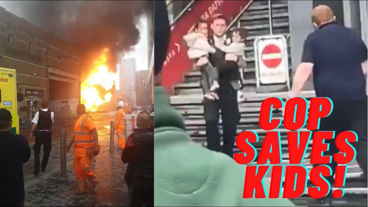 Elephant & Castle Railway Station Blows Up In London, England