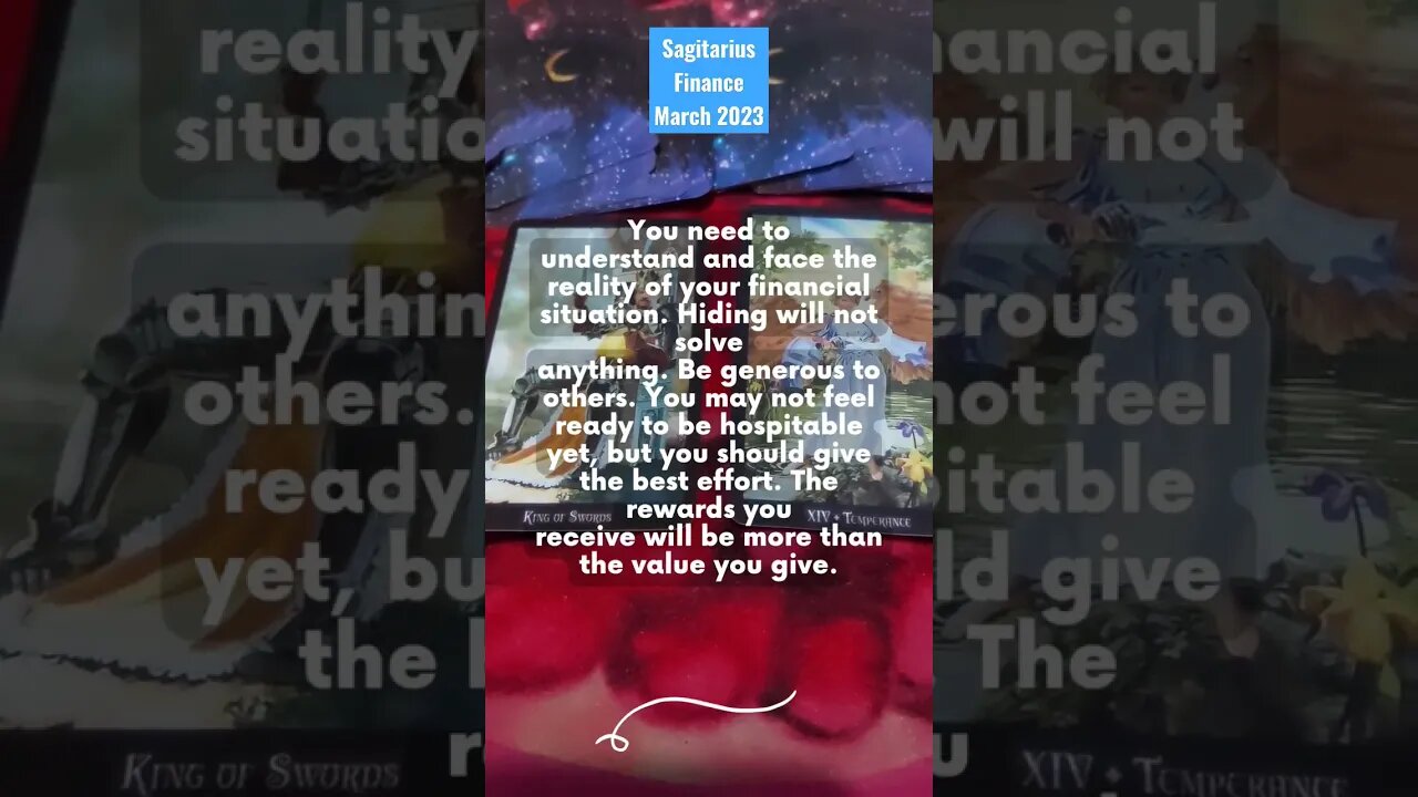 Sagitarius Finance March 2023 #tarotreading #tarot #finance #sagitarius