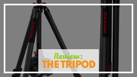 Review: IFOOTAGE 65" Carbon Fiber Video Tripod, Professional Camera Tripods 3 Sections with Cen...