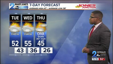 WMAR-2 News Weather at 11