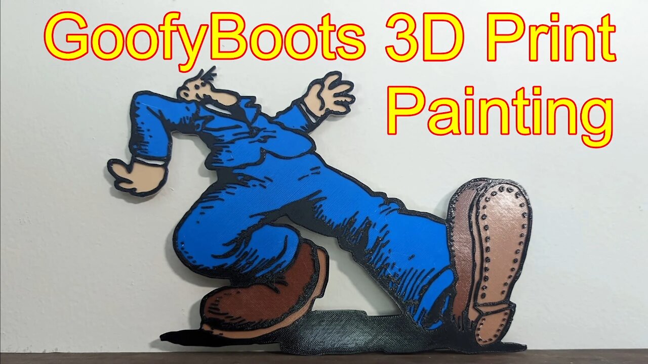 New Boot Goofin | 3D Print Painting | Keep On Truckin Part 2