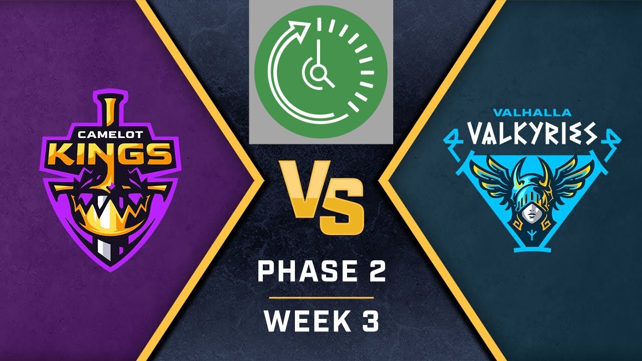 SMITE Pro League Phase 2 Week 3 Camelot Kings Vs Valhalla Valkyries (Just the Action)