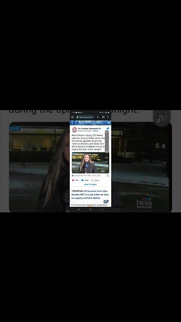 Young Canadian Reporter Suffers Medical Emergency Live on Air