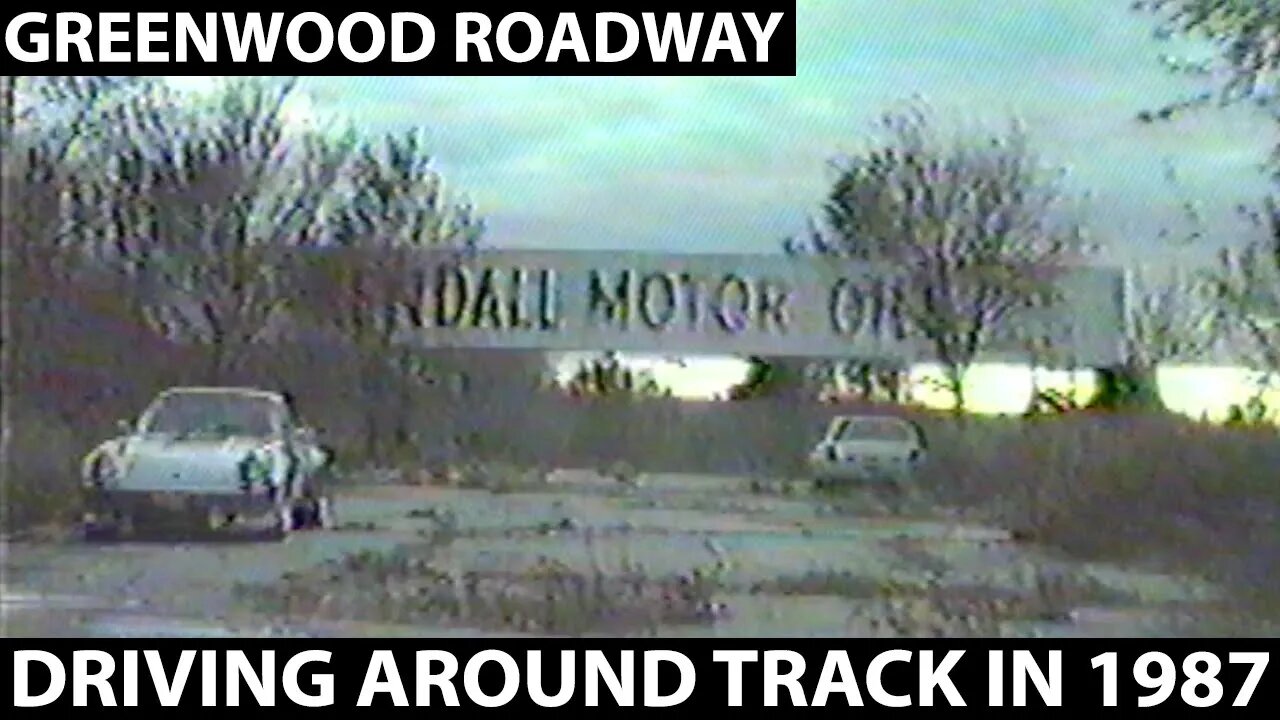 Drive Around Greenwood Roadway in 1987