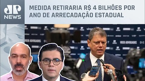 Tarcísio veta redução de imposto sobre doações e heranças; Cristiano Vilela e Schelp analisam