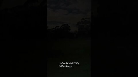 Sofirn SC32: short beamshots