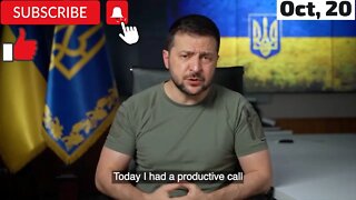 Vladimir Zelensky Explanations October 120 2022 (Subtitle)