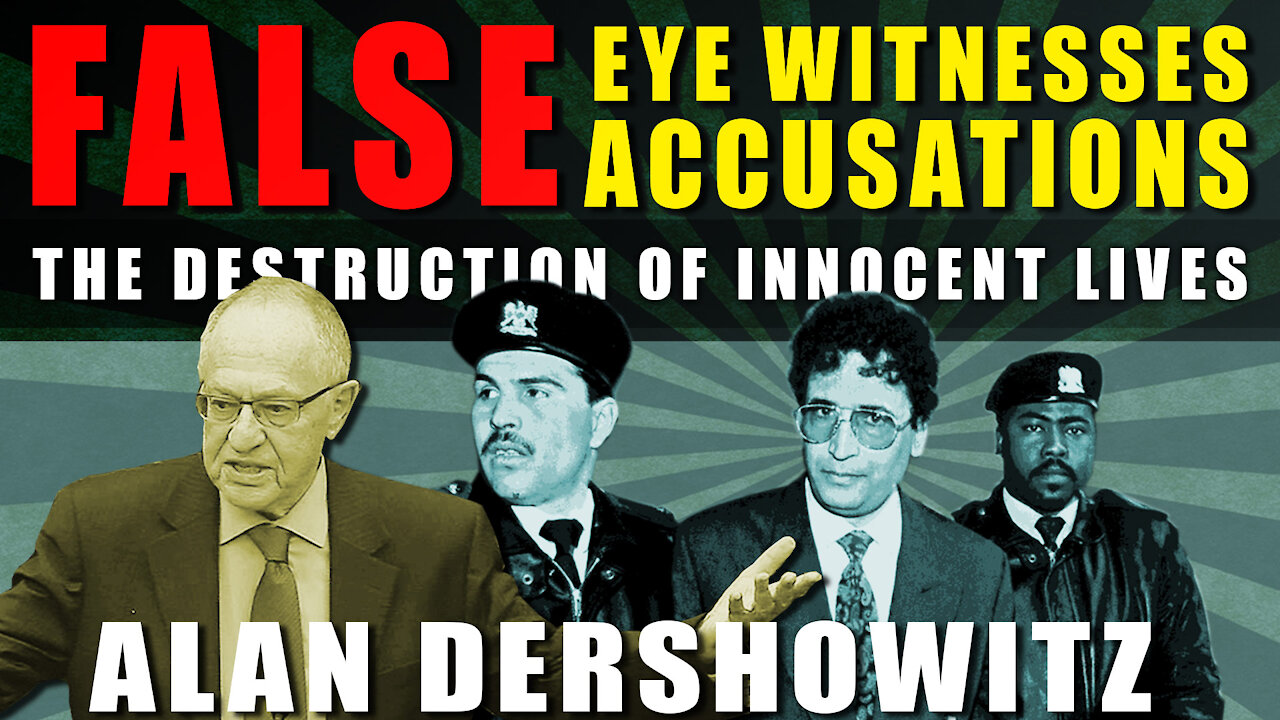 False Eye-witness IDs Put Innocent People In Prison