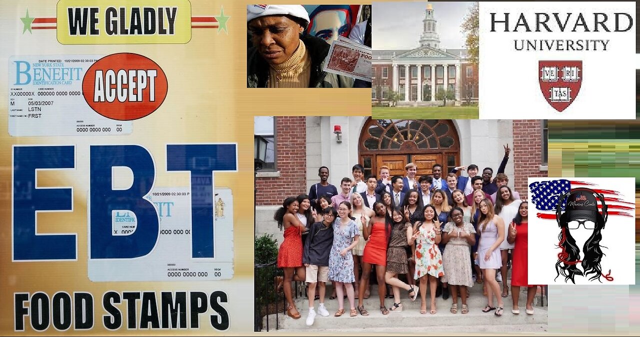 FOOD STAMPS for HARVARD students, COVID dogs, CNN Trump LOOP