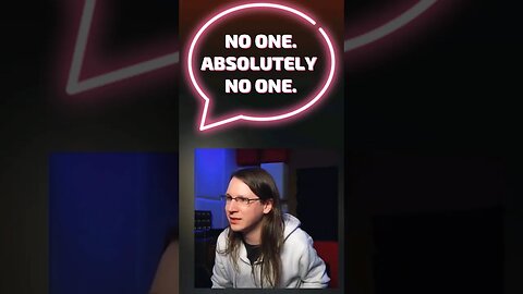 No One. Absolutely No One. Audio Engineers: