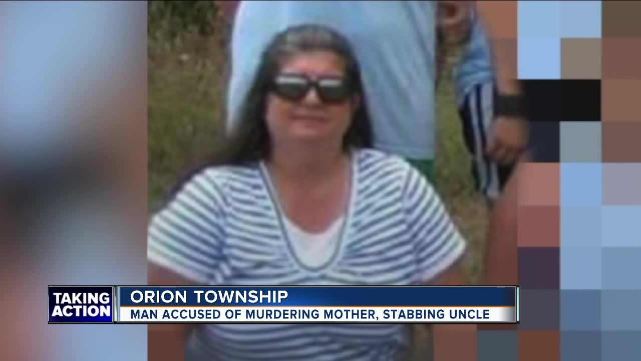 Man accused of murdering mother, stabbing uncle