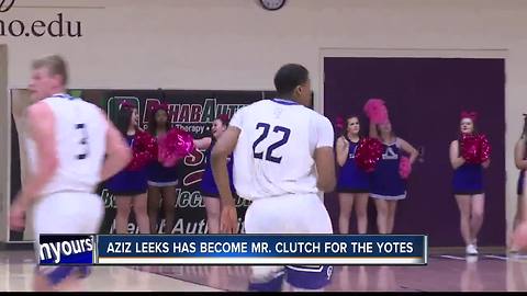 Aziz Leeks has become Mr. Clutch for the C of I