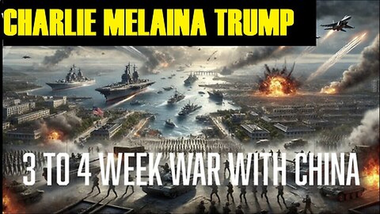 WW3- 3 to 4 Week War with China.