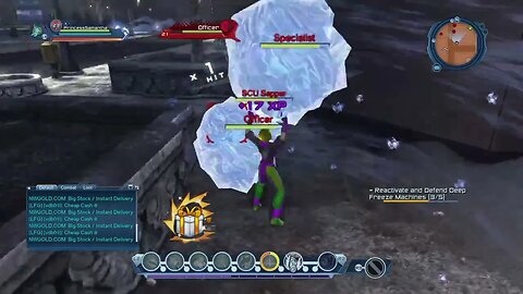 DC Universe Online Freeze