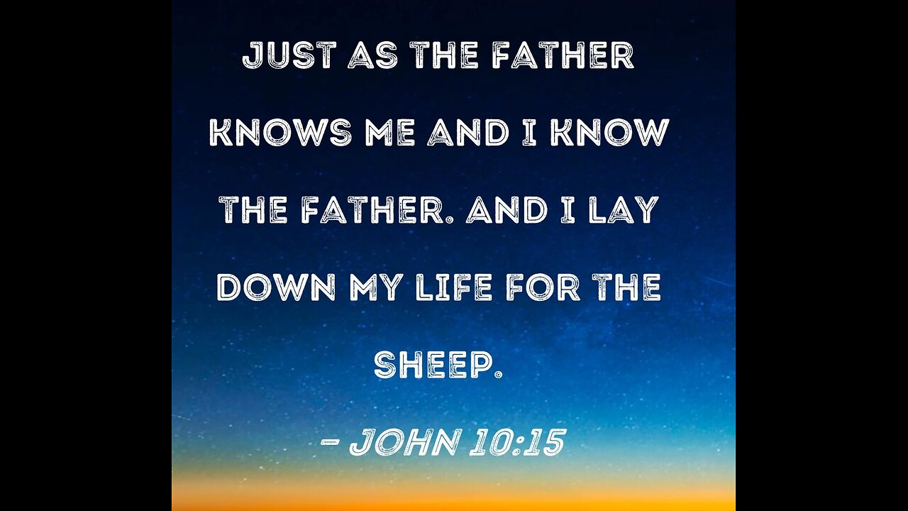 John 10 Read and Explained