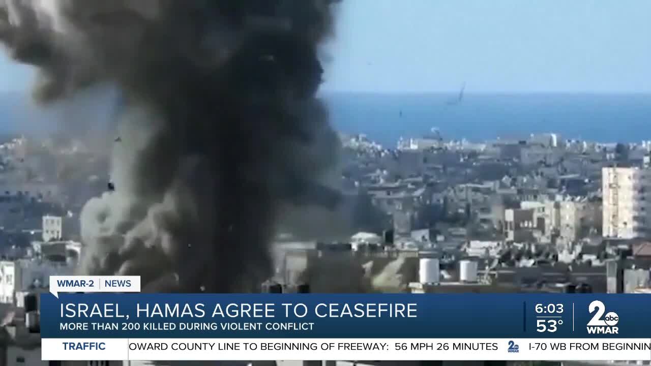 Israel, Hamas agree to ceasefire