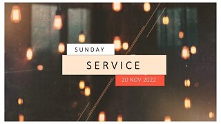 Harvest Sunday Service, 20 November 2022