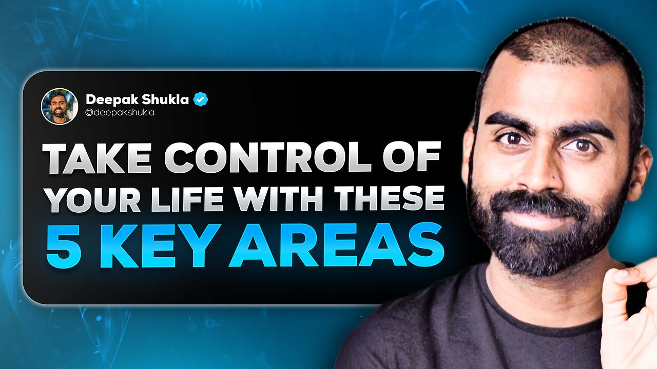 Take Control Of Your Life With These 5 Key Areas