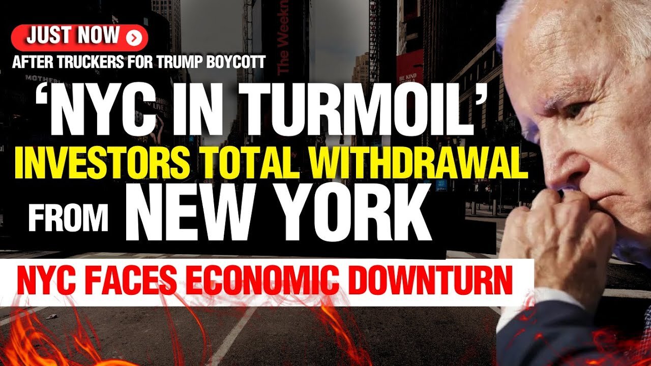 NYC CRISIS-3: MAJOR INVESTORS ABANDON NEW YORK CITY, TRUMP TRUCKERS SPEAK OUT | TRUCKERS FOR TRUMP