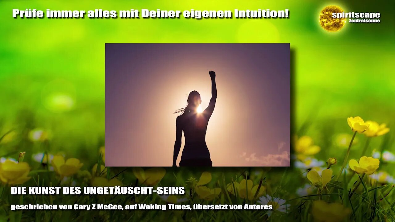 DIE KUNST DES UNGETÄUSCHT-SEINS