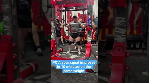 He Improved His Squat in 10 MINUTES?! 🤯 #shorts