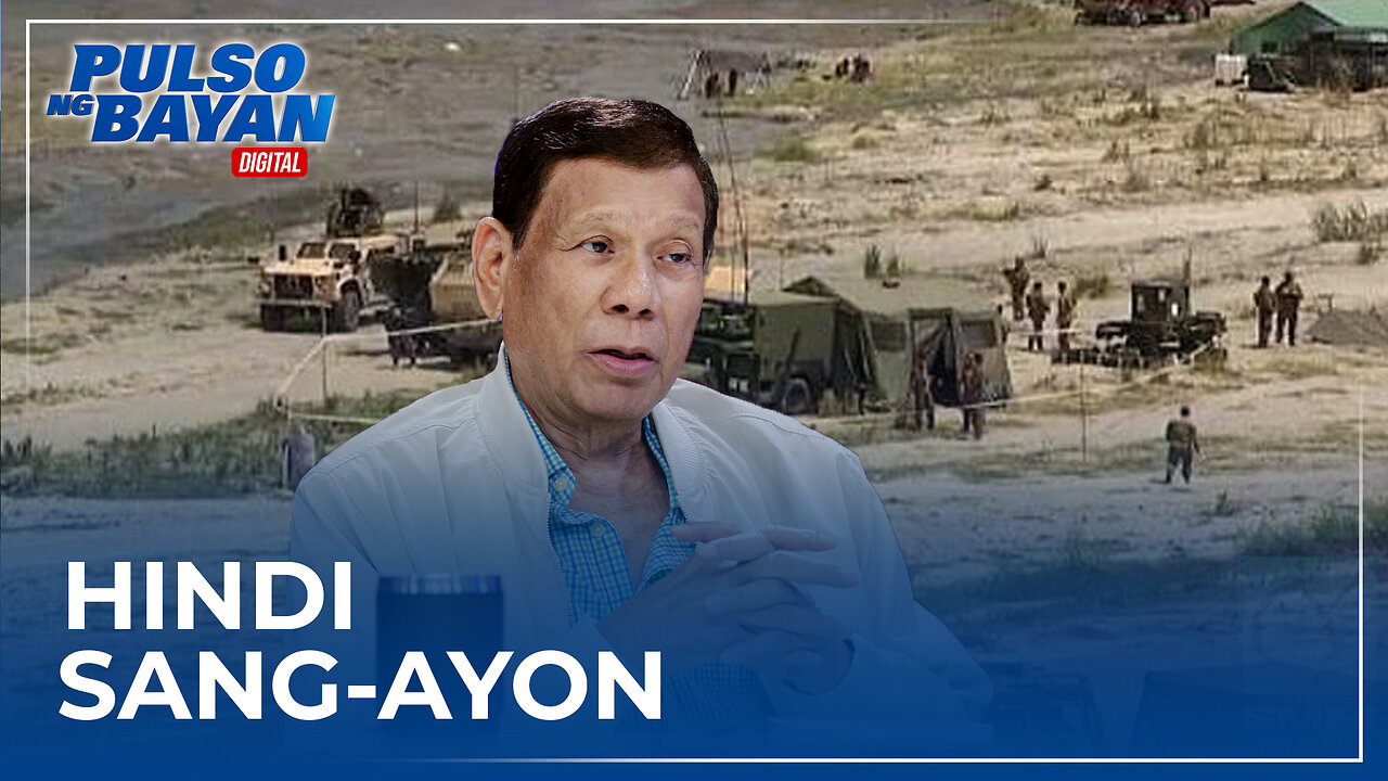 FPRRD, hindi naniniwala sa silbi ng EDCA sites upang mapigilan ang tensyon sa Indo-Pacific region