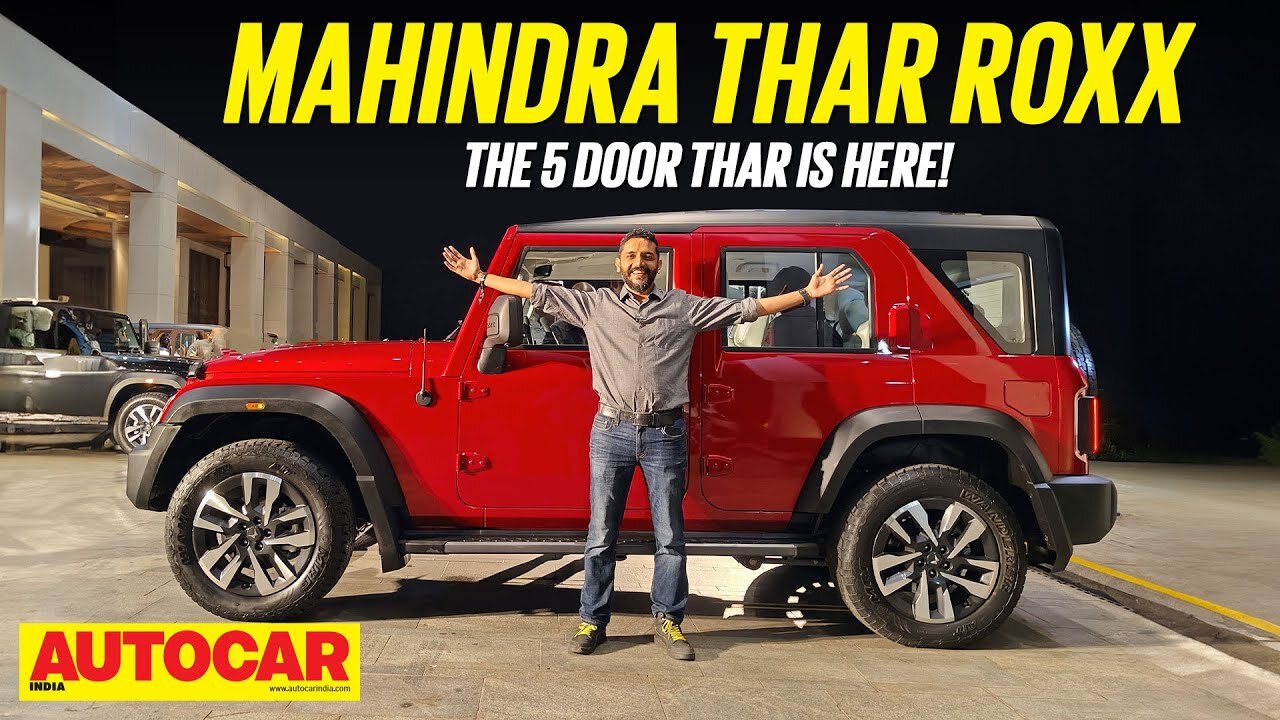 Mahindra Thar Roxx 5-Door Walkaround ｜ Gagan Choudhary