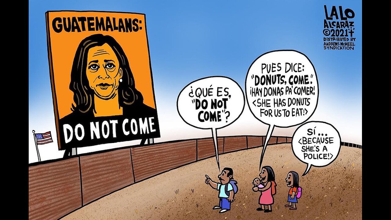 FLASHBACK Kamala: “We will discourage ILLEGAL migration.”