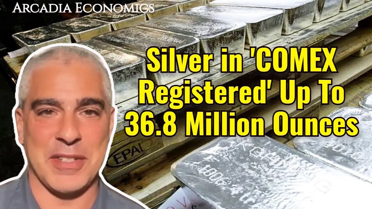 Silver in 'COMEX Registered' Up To 36.8 Million Ounces