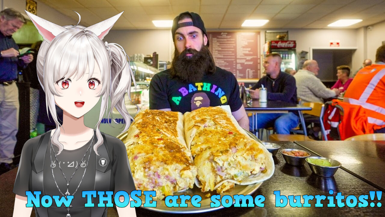 Beard vs the breakfast burrito || Beardmeetsfood react