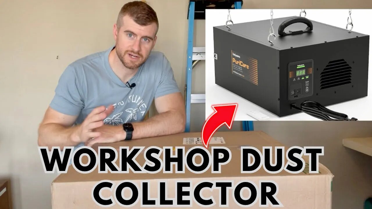 Workshop and Garage Dust Collector PuriCare 500 IG Dust Collector Review and Unboxing