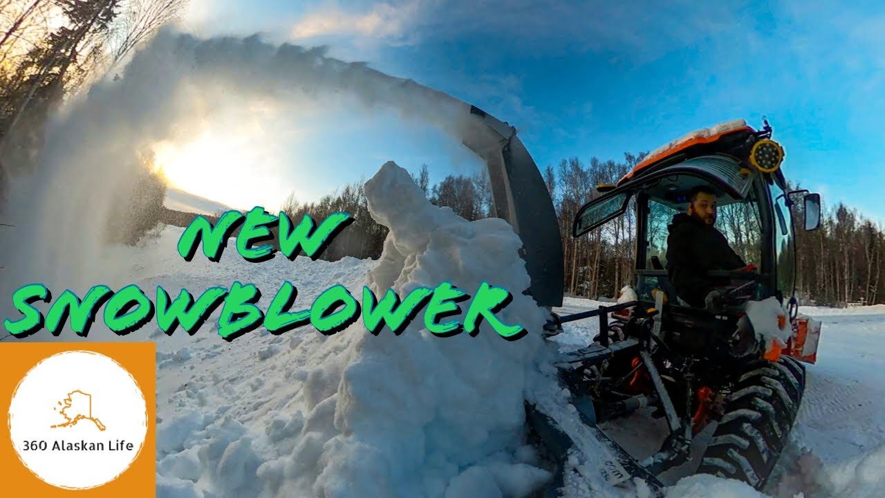 New Rear Mounted Snowblower (Kubota B2650)