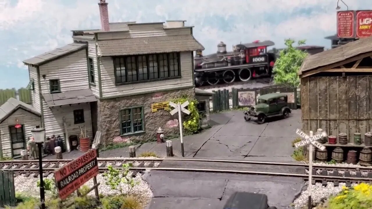 Bob Grech's HO Scale Western Pacific Model Railroad (HD 60fps)