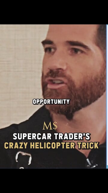 SUPER CARS Trade Crazy Helicopter Trick