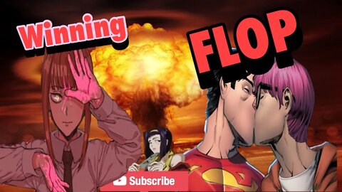 Woke Superman FLOPS as Chainsaw Man Manga DOMINATES! #chainsawman #superman #batman