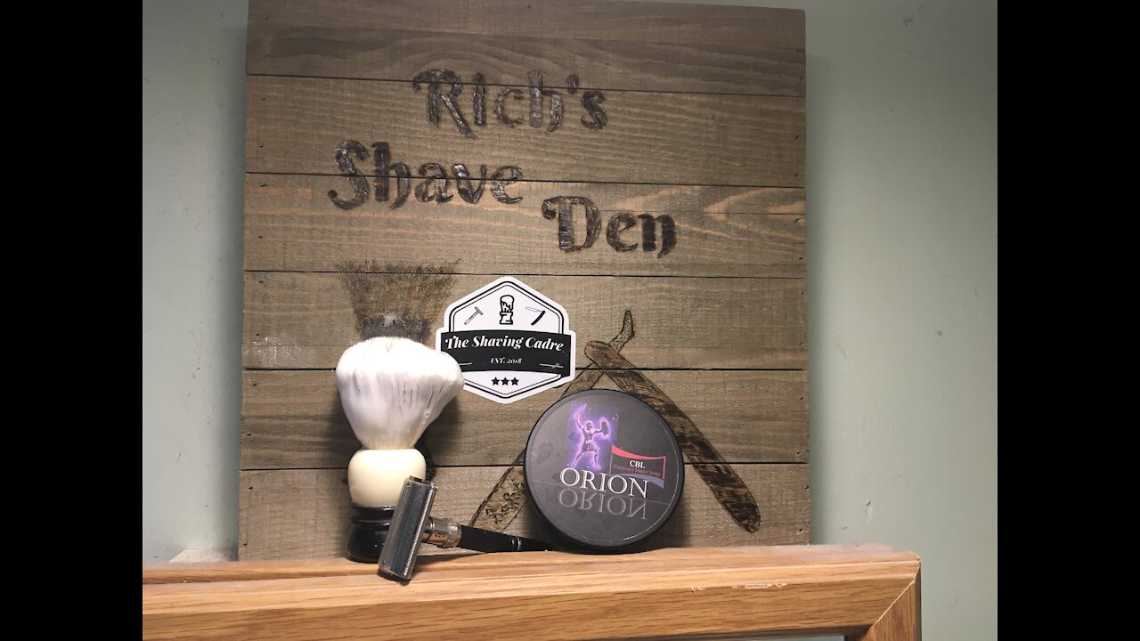 One-Blade February shave 1: Wizamet Super Iridium