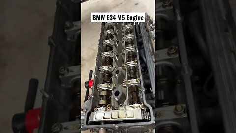 BMW E34 M5 Engine #bmw #mechanic #bmwm5 #bmwe34 #diy #restoration #engine #tools #automotive