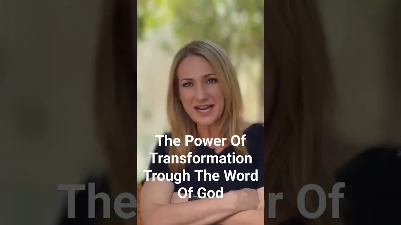 The Power of Transformation Trough The Word of God. Full interview at comments.