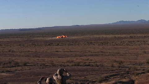 Marines train to drop bombs at a moment's notice