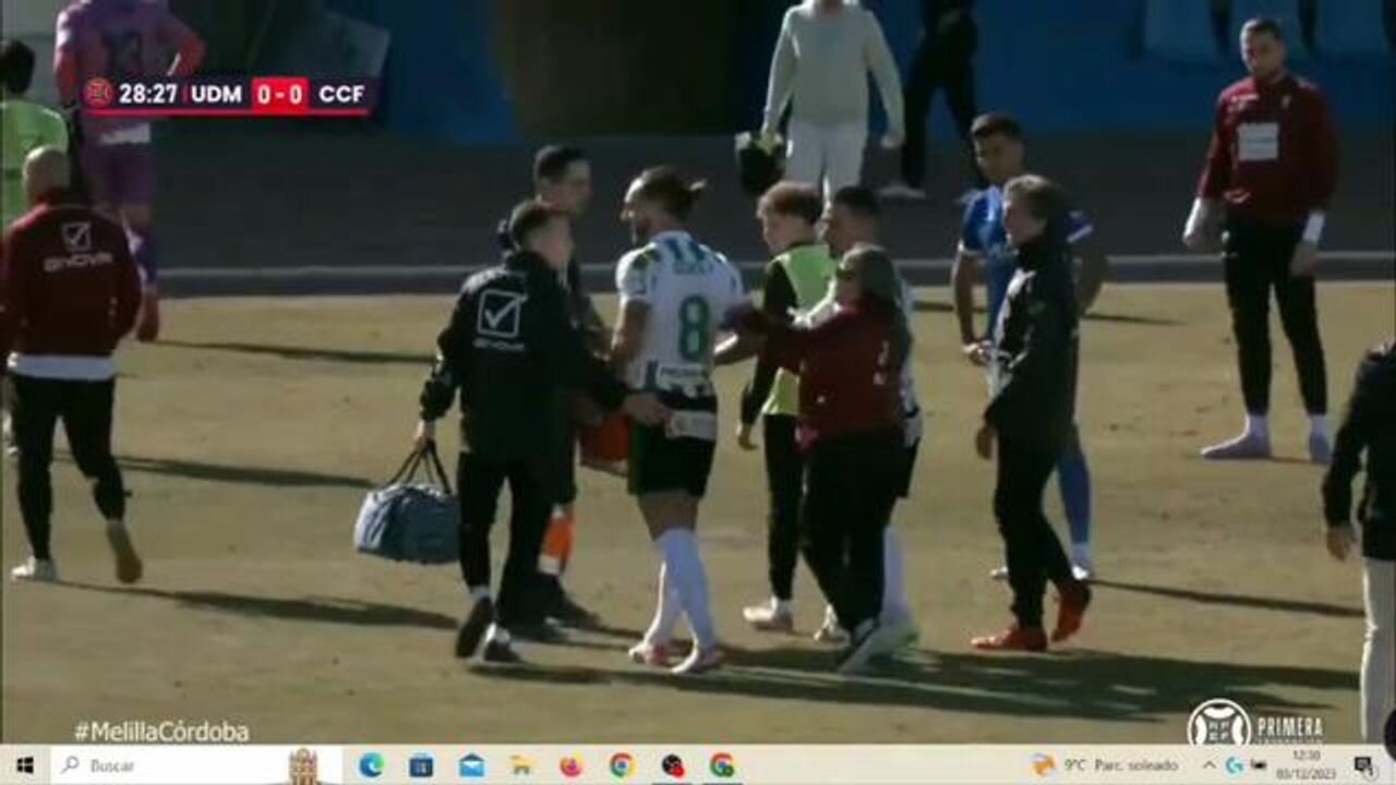 Dragisa Gudelj Collapses During Football Game AGAIN !!! - (UD Melila vs. Cordoba)