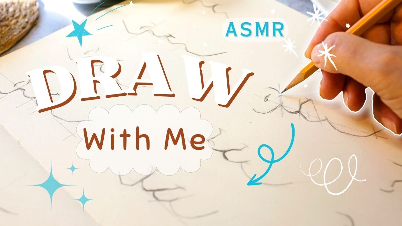 Start Drawing NOW 🎧 Unintentional ASMR (no talking)