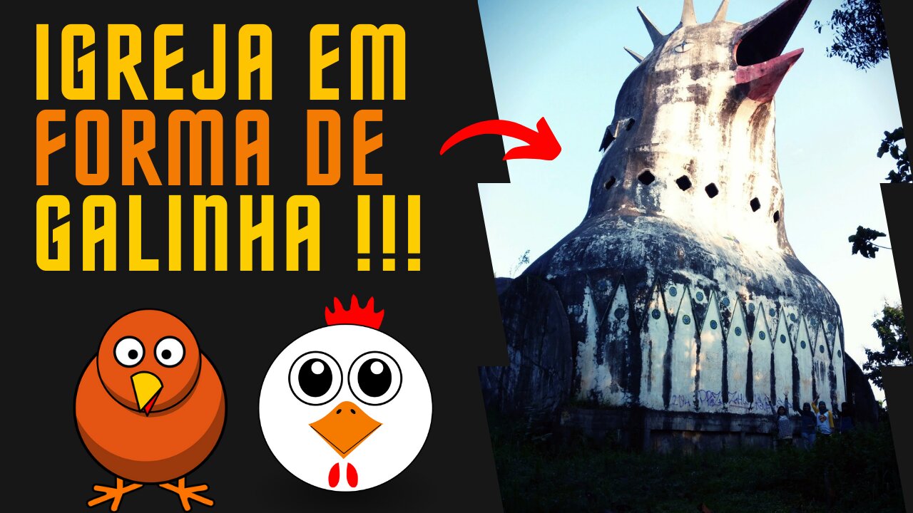 TEMPLO EM FORMA DE GALINHA NA INDONÉSIA