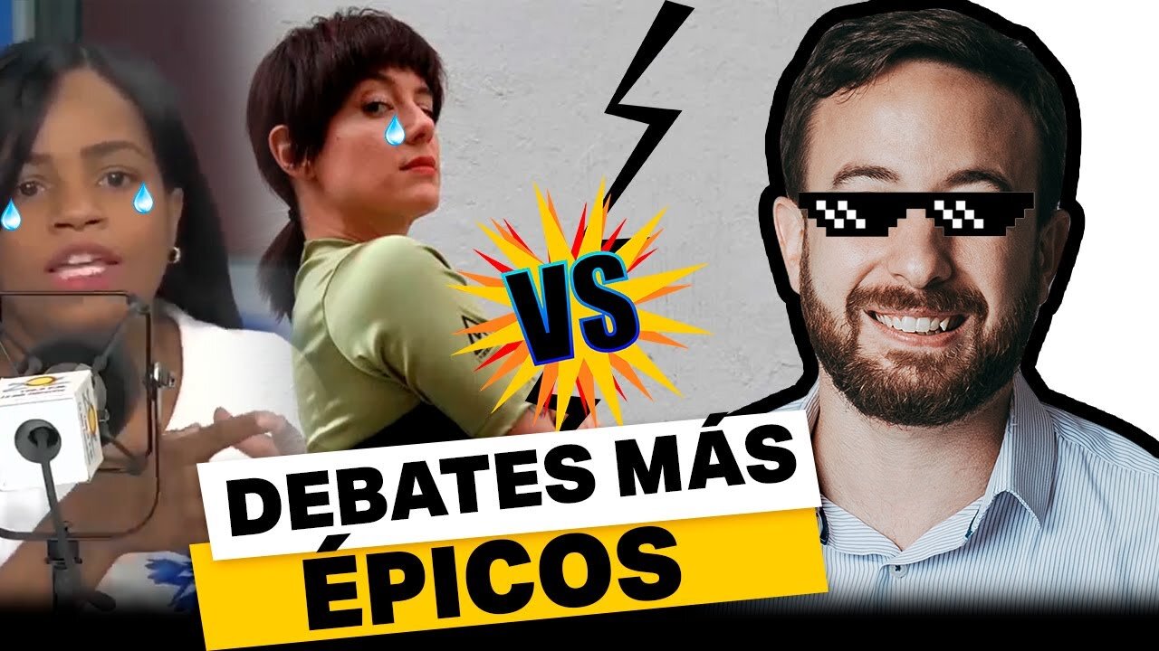 💥TOP 3 DEBATES CONTRA F3M1NIST4S | AGUSTÍN LAJE